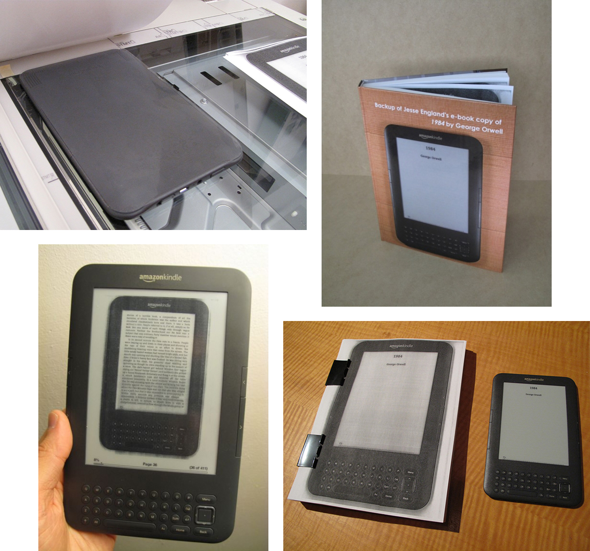 Projekat umetnika Džesija Inglanda "E-Book backup"
